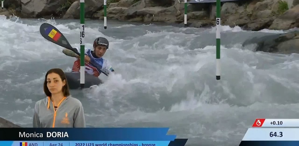 Monica Doria / Kayak Semi-Final / 2024 ICF Canoe Slalom World Cup Ivrea Italy