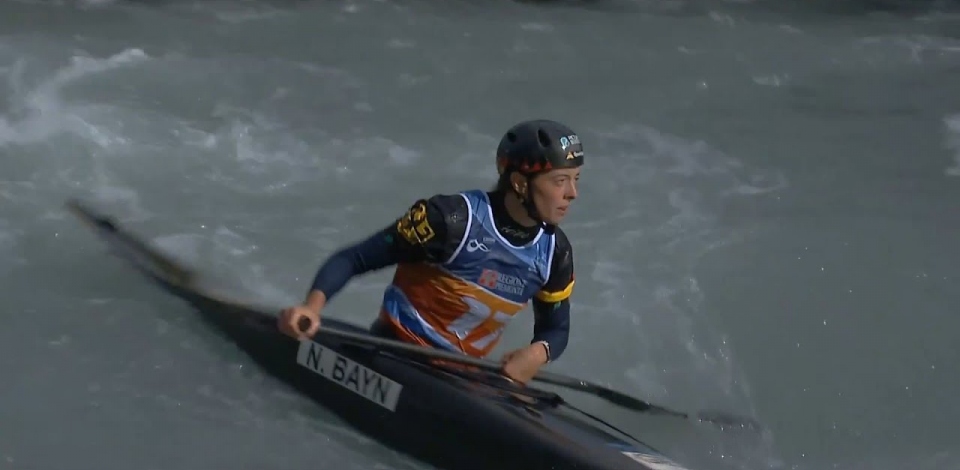 Elena Micozzi, Italy - Women's Canoe Semi-Final / 2024 ICF Canoe Slalom World Cup Ivrea Italy