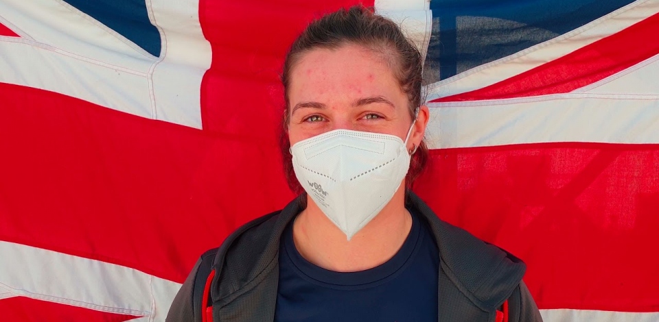 British canoe slalom paddler Kimberley Woods
