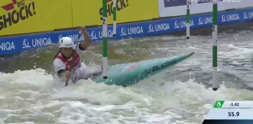 Noemie Fox Australia Semi-Final / 2023 ICF Canoe-Kayak Slalom World Cup Prague Czech Republic