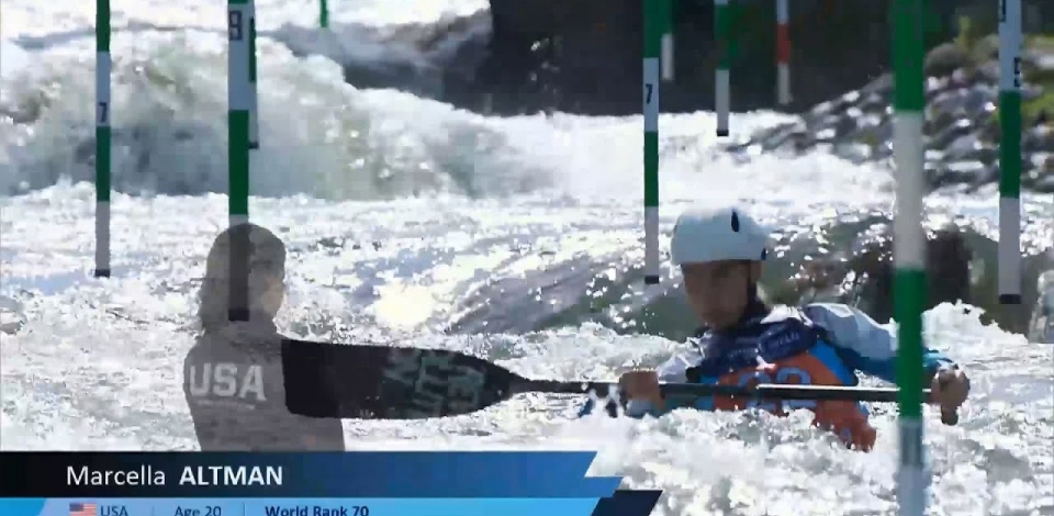 Marcella Altman, USA / U23 Semi-Final 2024 ICF Canoe-Kayak Slalom Junior & U23 World Championships