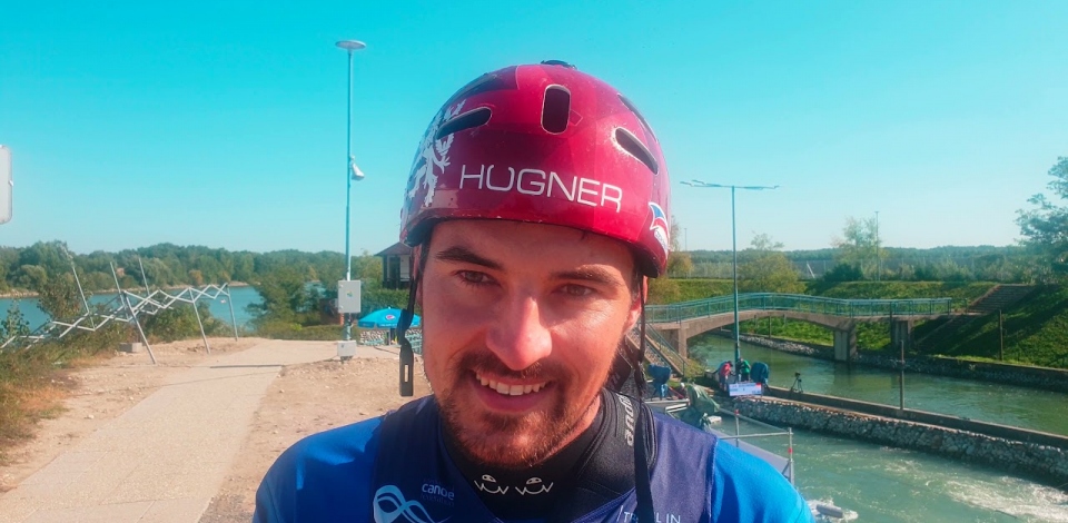 Czech wildwater world champion Ondrej Rolenc