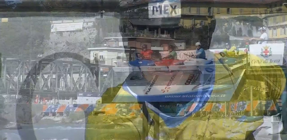 Women's Kayak Cross - Heat 5 / 2024 ICF Canoe Slalom World Cup Ivrea Italy