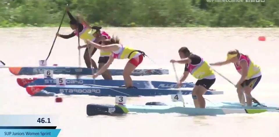 Sup Junior Women Sprint Final B  / 2023 ICF Stand Up Paddling (SUP) World Championships
