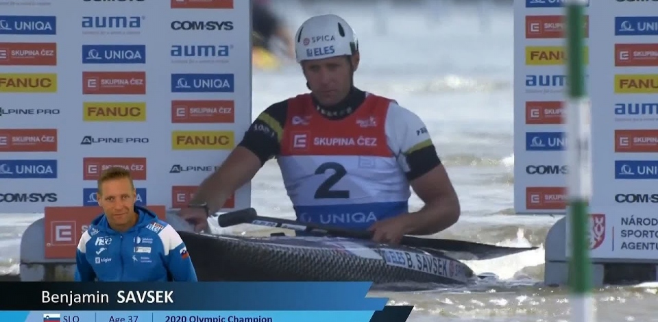 Benjamin Savsek, Slovenia, Canoe Slalom, Finals / 2024 ICF Canoe Slalom World Cup Prague Czechia