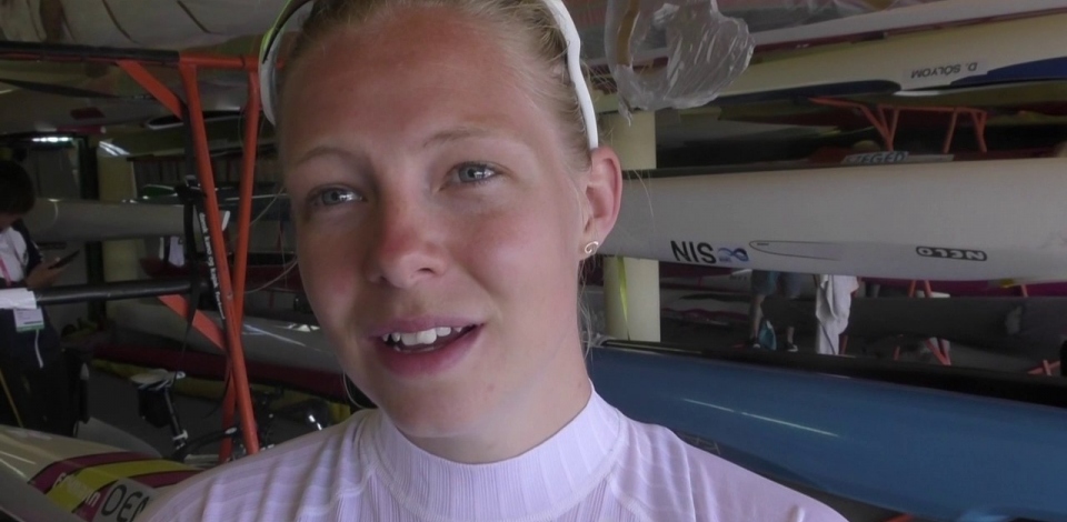 #ICFsprint 2017 Canoe World Cup 2 Szeged - Danish paddler Emma Jorgensen