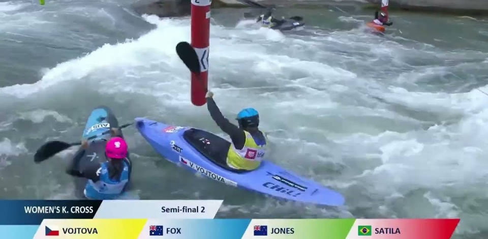 Women's Kayak Cross Highlights / 2023 ICF Canoe-Kayak Slalom World Cup Ljubljana Slovenia