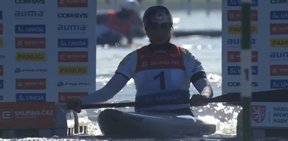 Jessica Fox, Australia, Canoe Slalom Heats / 2024 ICF Canoe Slalom World Cup Prague Czechia