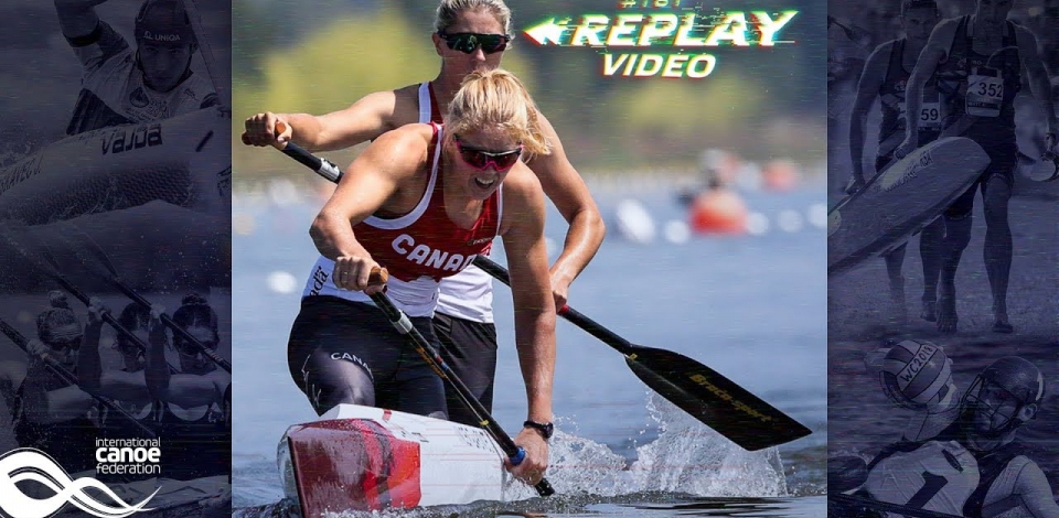 #TBT C2 Women 500m Vincent-Lapointe & Vincent / 2018 ICF Canoe Sprint World Championships Montemor