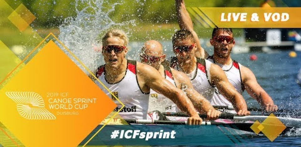 2019 ICF Canoe Sprint World Cup 2 Duisburg Germany / Day 2: Semis, B Finals PT2