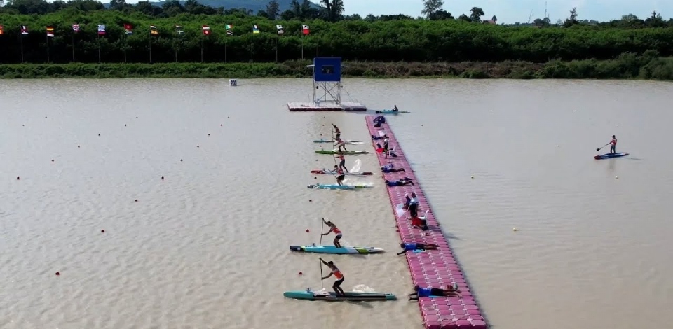 SUP Open Men's Sprint Quarter Final 3 / 2023 ICF Stand Up Paddling (SUP) World Championships