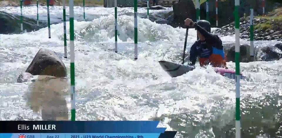 Ellis Miller, GBR / U23 Semi-Final 2024 ICF Canoe-Kayak Slalom Junior & U23 World Championships