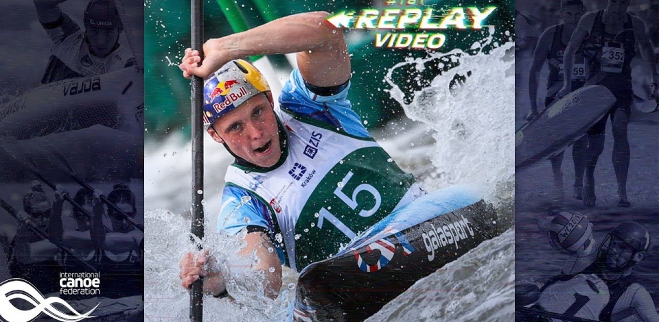 #TBT K1 Men Joseph Clarke GBR / 2018 ICF Canoe Slalom World Cup 2 Krakow