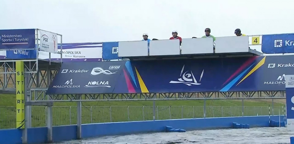 Men's Kayak Cross Final / 2024 ICF Canoe Slalom World Cup Krakow Poland