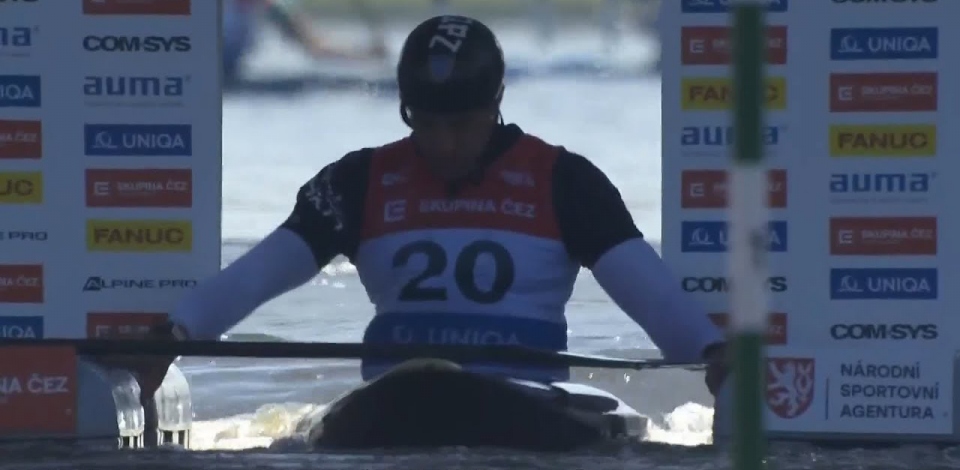 Roberto Colazingari, Italy, Canoe Slalom Heats / 2024 ICF Canoe Slalom World Cup Prague Czechia