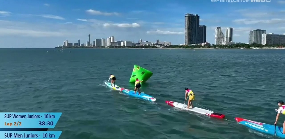 Junior Women's 10km Final Highlights / 2023 ICF Stand Up Paddling (SUP) World Championships