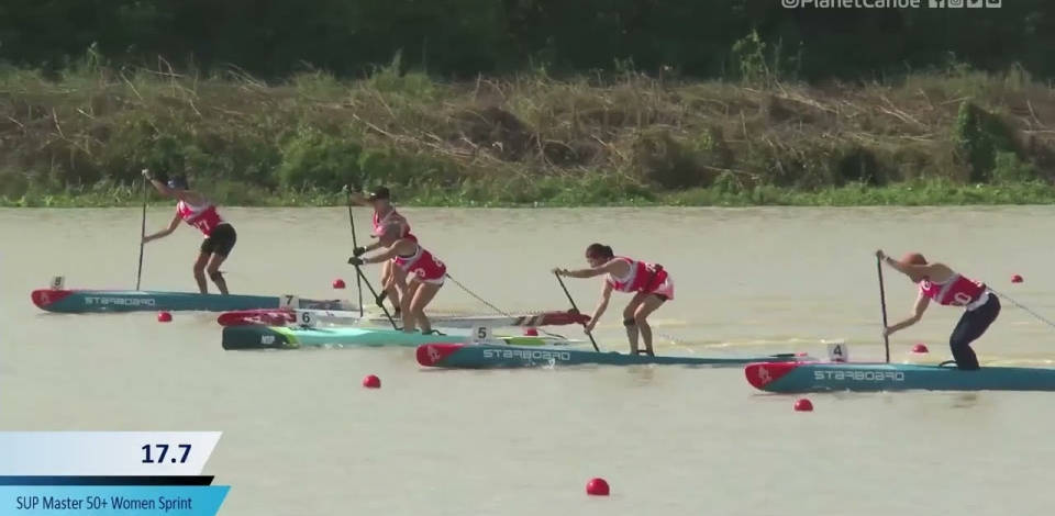 SUP Master 50+ Women's Sprint Semi Final 1 / 2023 ICF Stand Up Paddling (SUP) World Championships
