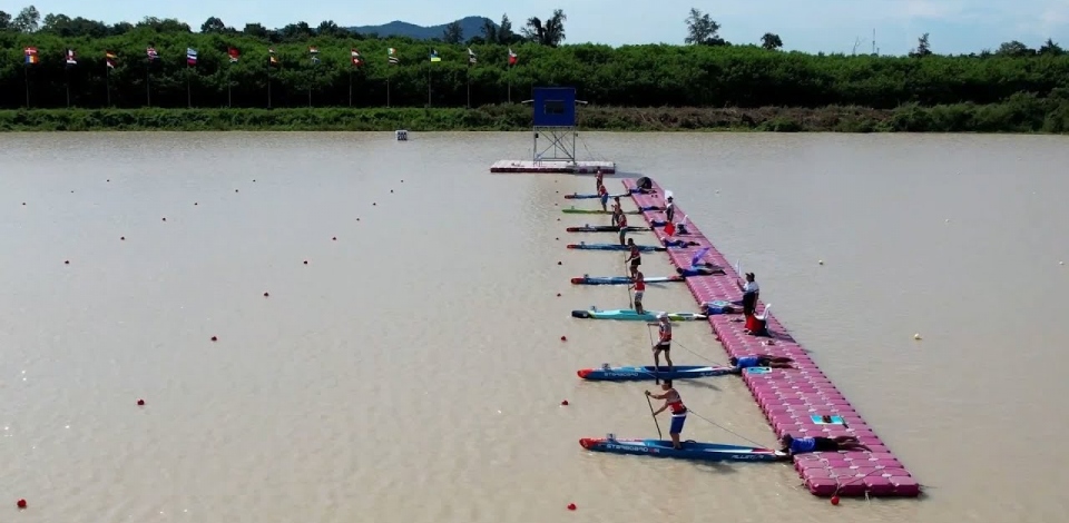 SUP Master 50+ Men's Sprint Semi Final 3 / 2023 ICF Stand Up Paddling (SUP) World Championships