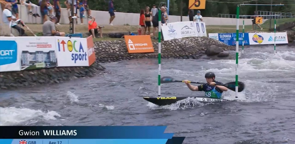 Gwion Williams, GBR / U23 Semi-Final  2024 ICF Canoe-Kayak Slalom Junior & U23 World Championships