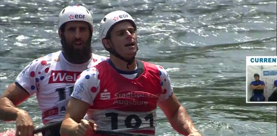#ICFslalom 2017 Canoe World Cup 2 Augsburg - Saturday Highlights