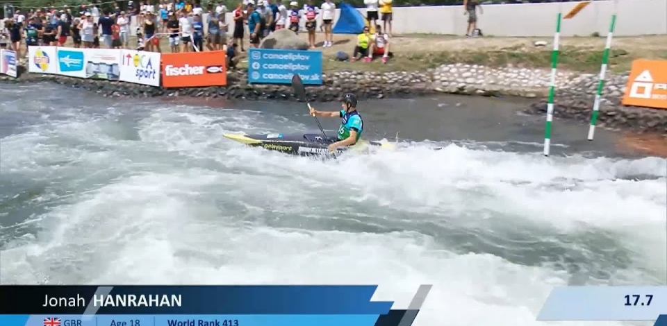 Jonah Hanrahan, GBR / U23 Semi-Final 2024 ICF Canoe-Kayak Slalom Junior & U23 World Championships