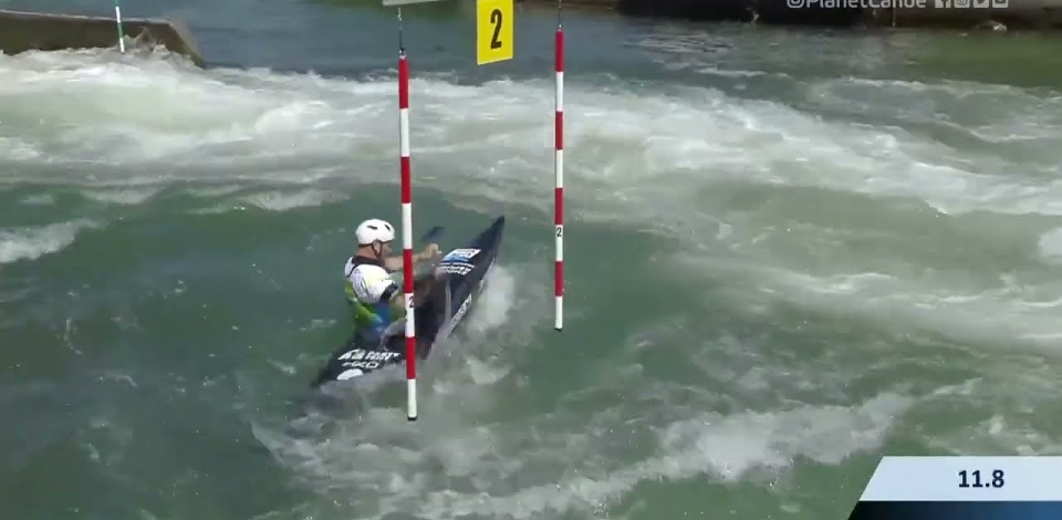 Vit Prindis Czech Republic Semi Final / 2023 ICF Canoe-Kayak Slalom World Cup Ljubljana Slovenia