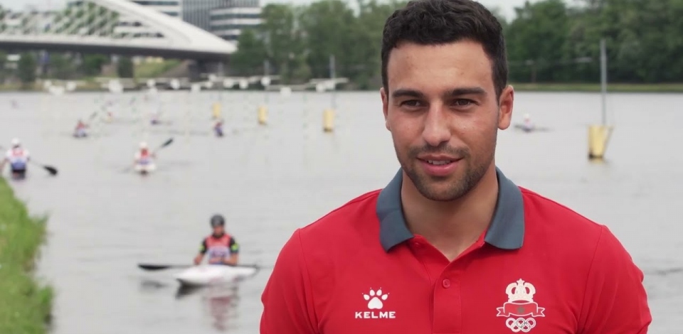 Mathis Soudi Morocco Kayak Slalom / Paris 2024 Olympics preparation