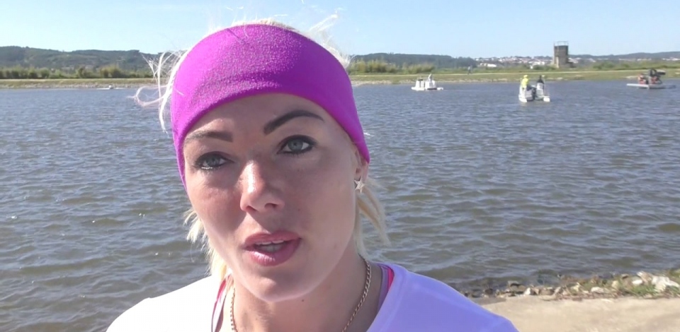 #ICFsprint 2017 Canoe World Cup 1 Montemor-o-Velho - Poland's Marta Walczykiewicz