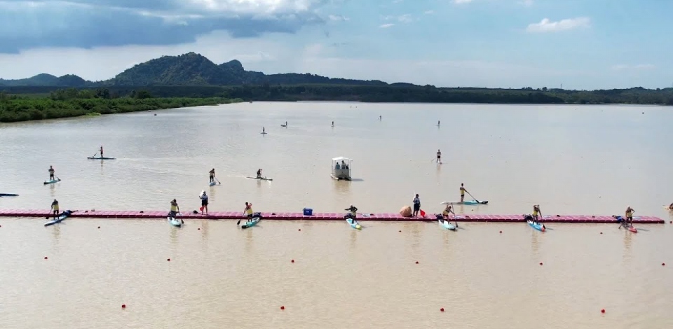 SUP Junior Men's Sprint Heat 8 / 2023 ICF Stand Up Paddling World Championships Pattaya Thailand
