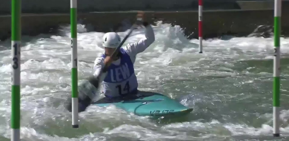 Noemie Fox Australia Semi-Final / 2023 ICF Canoe-Kayak Slalom World Cup Augsburg Germany
