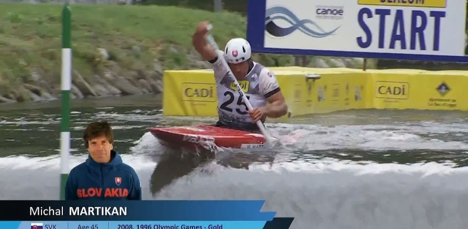 Michal Martikan, Slovakia - Canoe Final / 2024 ICF Canoe Slalom World Cup La Seu Spain