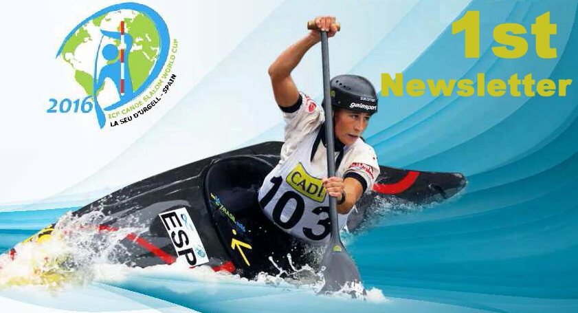 1st NEWSLETTER 2016 ICF CANOE SLALOM WORLD CUP 2