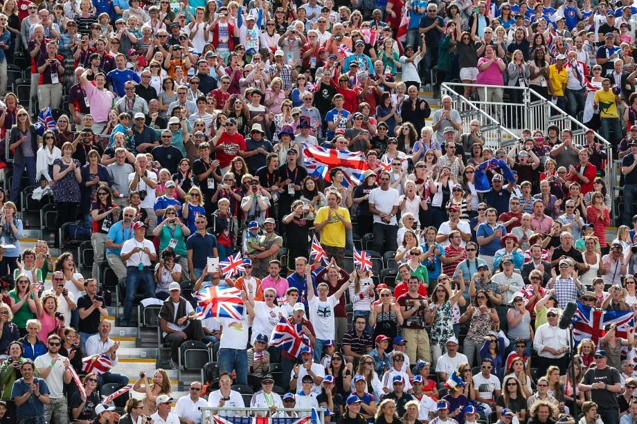 Canoe Slalom Crowd Olympic Games 