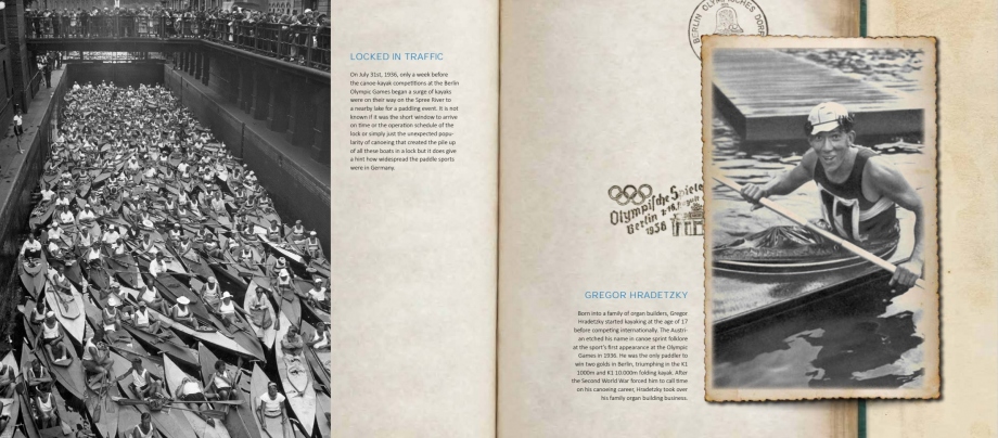 A Century of Paddling book page 1936