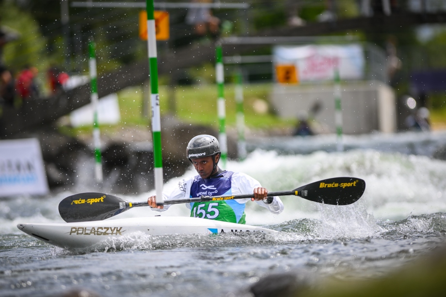 Aar Magan Djibouti canoe kayak slalom liptovsky 2024