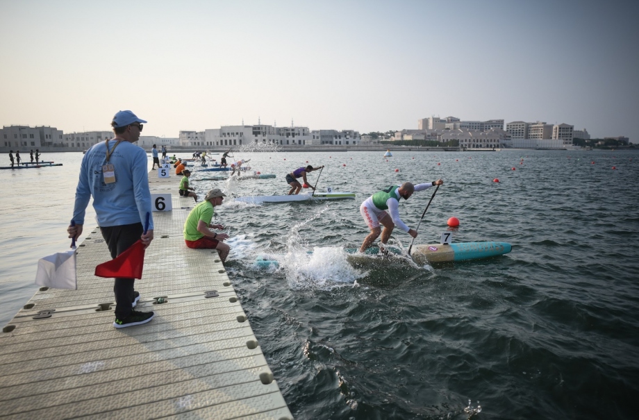 The 2025 ICF SUP World Championships got underway in Abu Dhabi Abu Dhabi SUP World Championships 2025 sprint