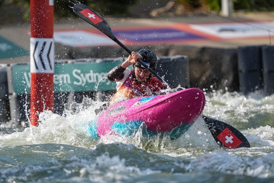 Alena Marx kayak cross individual Sydney 2025 Switzerland