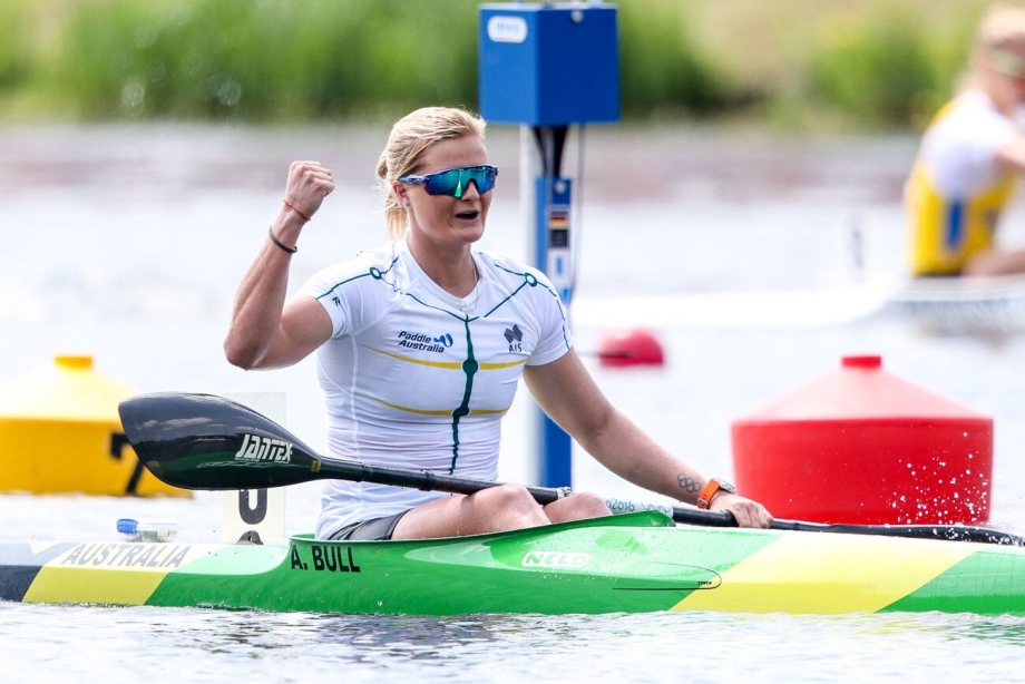 Australia <a href='/webservice/athleteprofile/61249' data-id='61249' target='_blank' class='athlete-link'>Alyssa Bull</a> K1 1000 Duisburg 2019