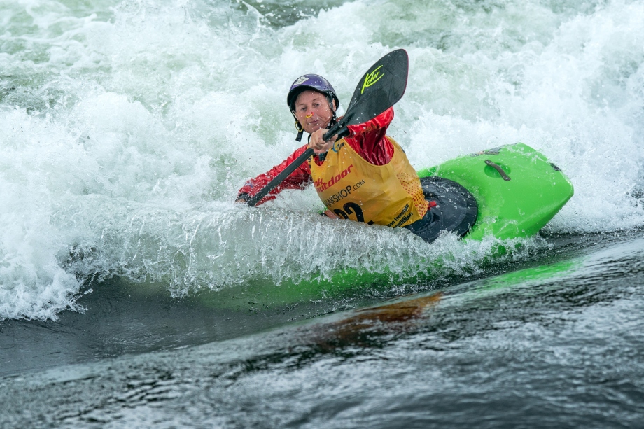 Anne Sommerauer canoe freestyle kayak Plattling 2025