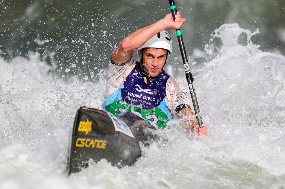 Anze Urankar wildwater canoeing 2021 Bratislava