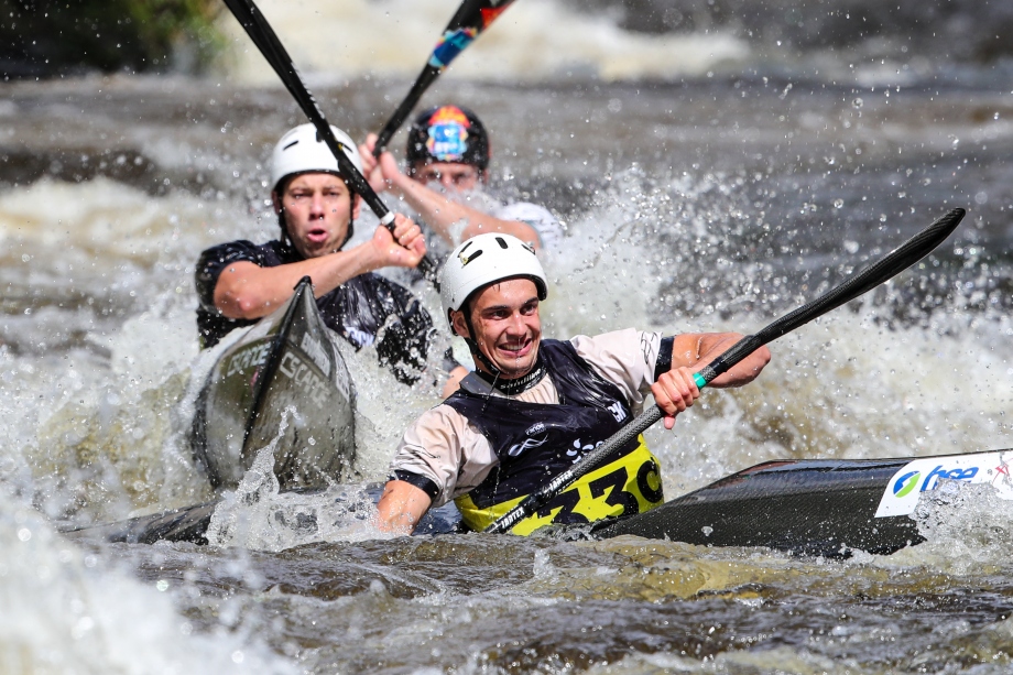 Anze Urankar wildwater canoeing Slovenia 2022