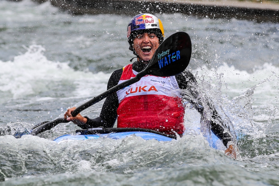 Australia Jessica Fox extreme slalom Augsburg 2022