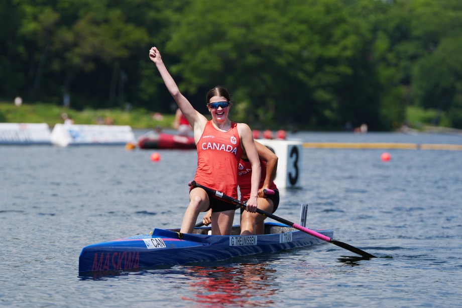 Canadian pair power to victory on Lake Banook Canada C2 gold