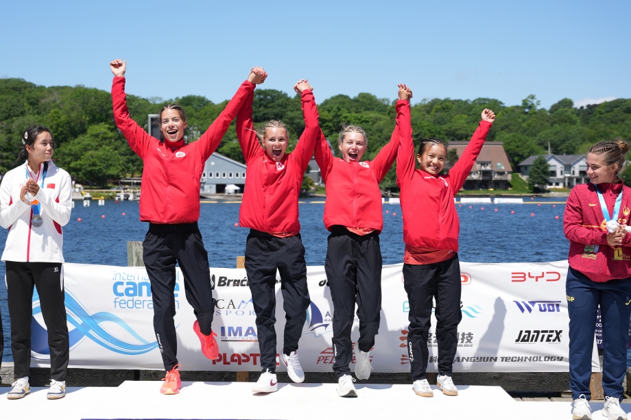 Canada captured third gold of the day in the C4 canada womens C4 halifax