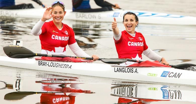 Canada women K2 Lima 2019