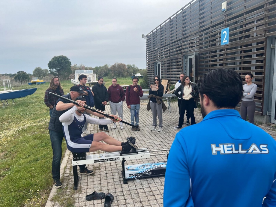 canoe sprint coaching course greece