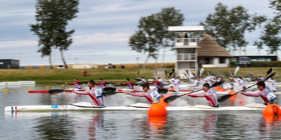 Canoe sprint men K4 Szeged 2020