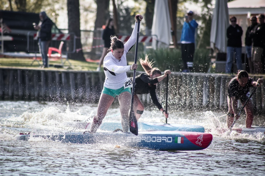 Cecilia Pampinella Commachio Spring SUP Race