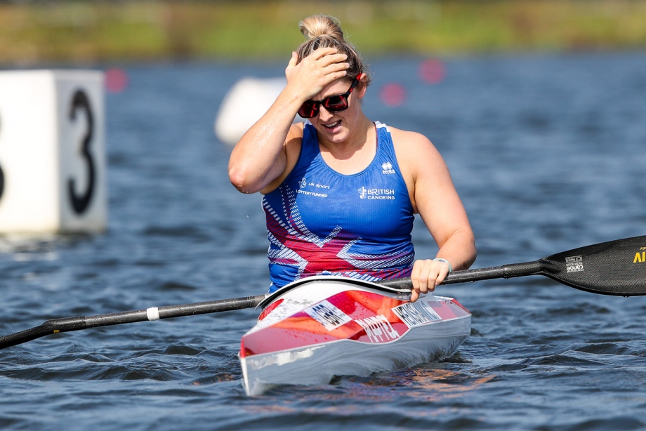 Great Britain Charlotte Henshaw paracanoe Portugal 2018