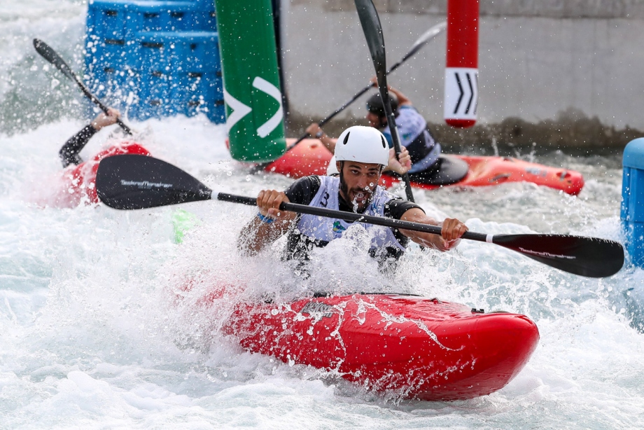 Italy Christian De Dionigo extreme slalom Rio 2018